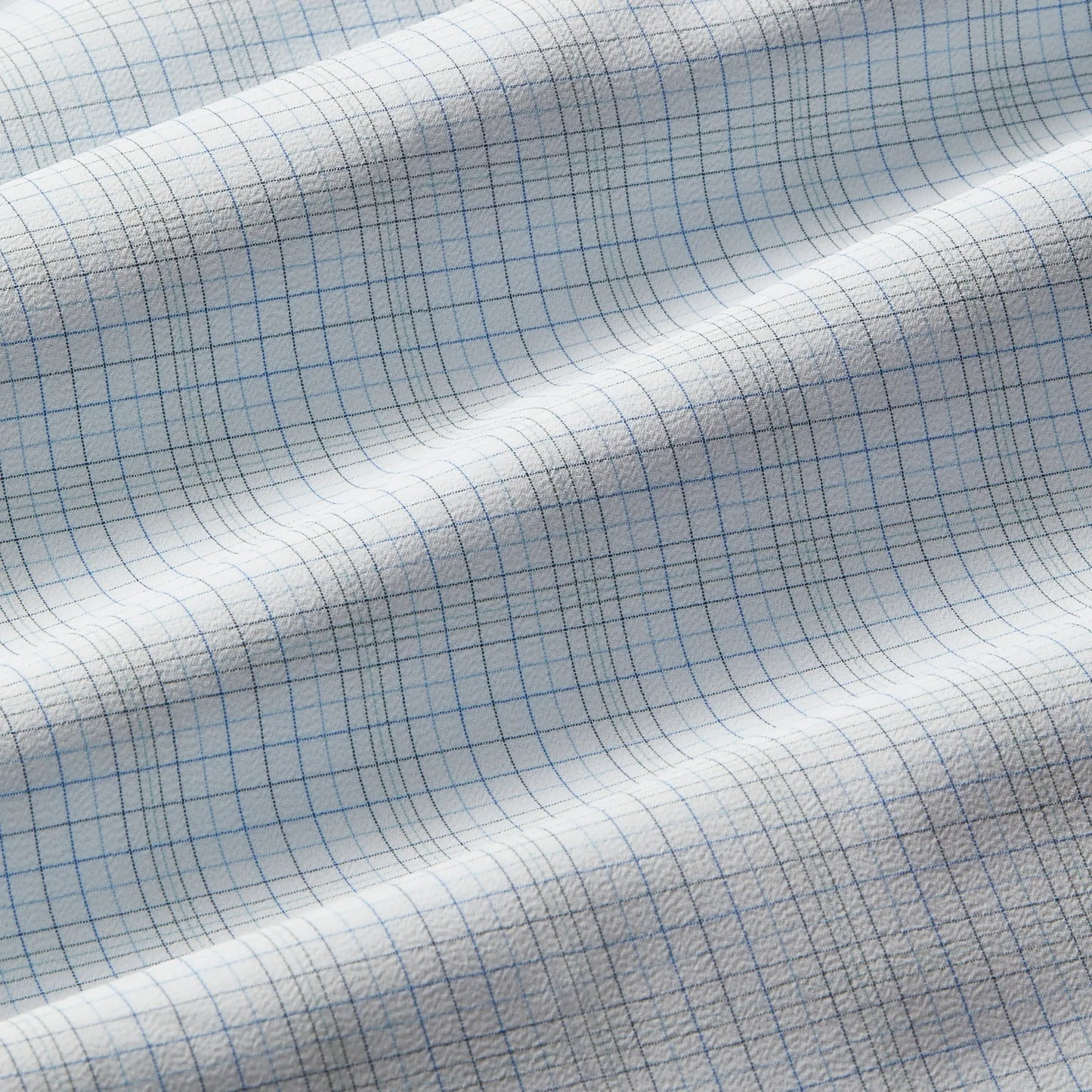 White Baja Plaid Leeward Dress Shirt