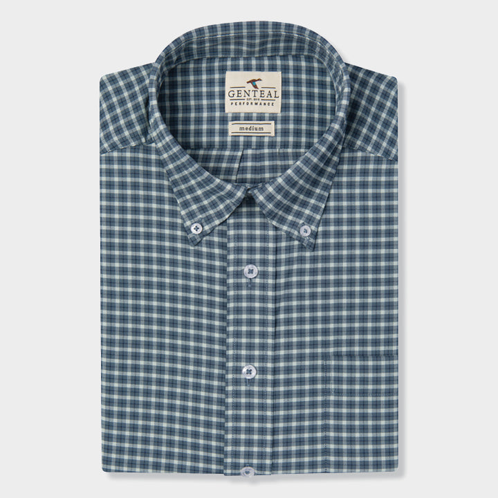 Smoke Valley Plaid Performance Woven