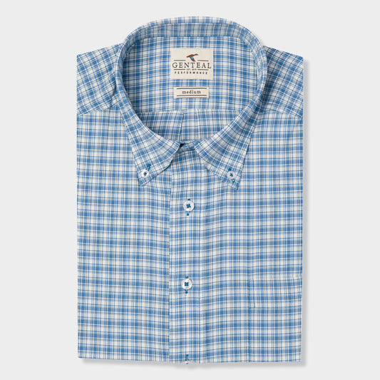 Blue Horizon Ashland Plaid Performance Woven