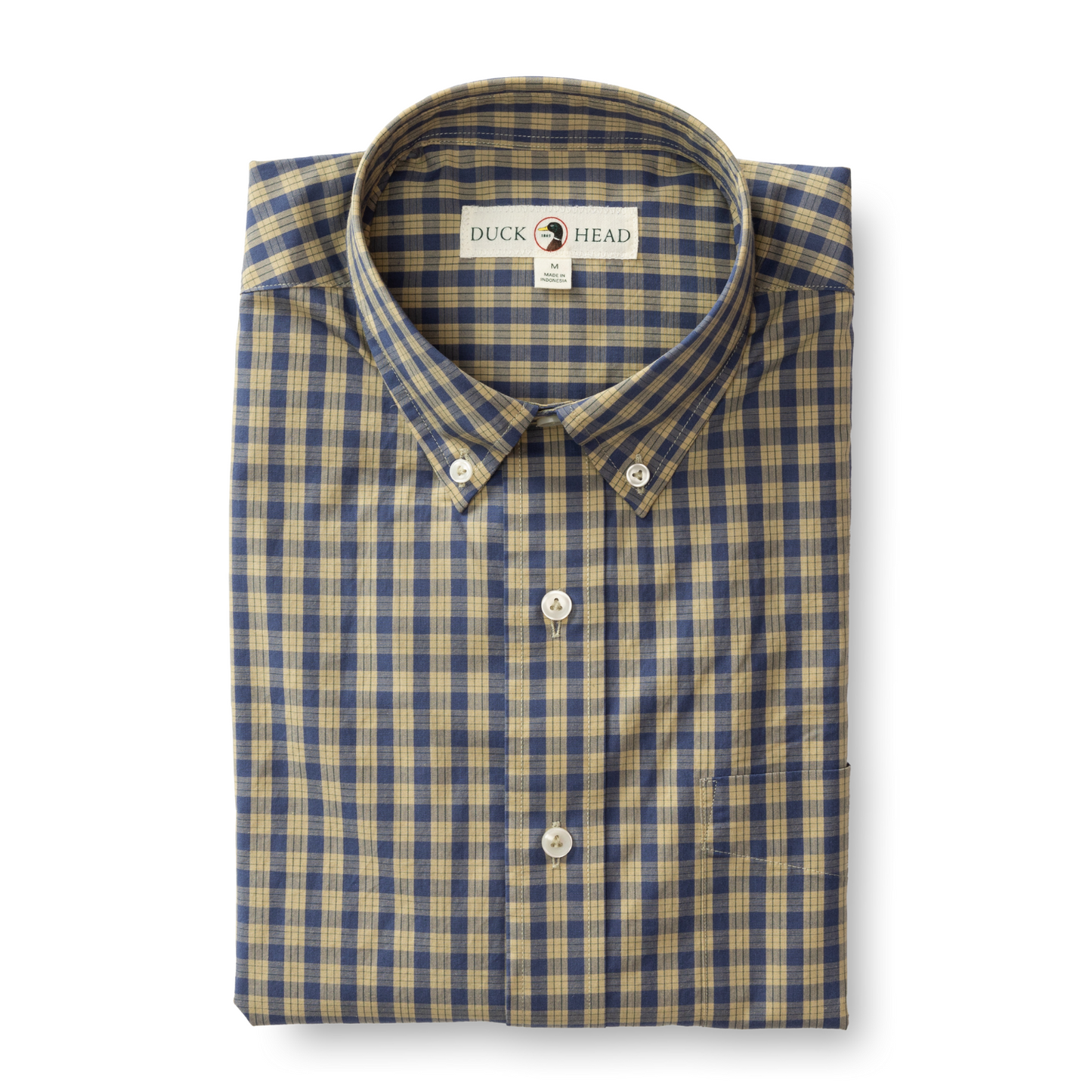 Tomlin Collar Plaid Popplin Shirt