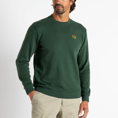 Sweatshirt with Duckhead Embroidery