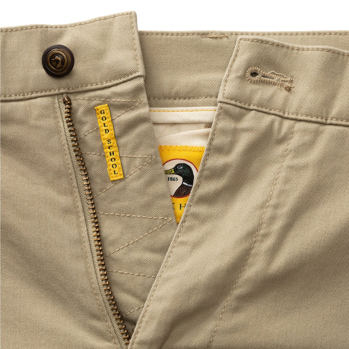 Classic Fit Gold School Chino